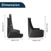 TUCKBOLD Mud Flaps Splash Guards for Toyota RUSH 2018-2022 Front