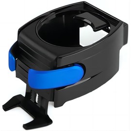 LXQTAO Latest Multi-Functional Car Air Vent Phone Holder - 2-in-1 Cup & Ashtray Holder for Vehicle - Universal Car Mount Phone Stand (Blue)