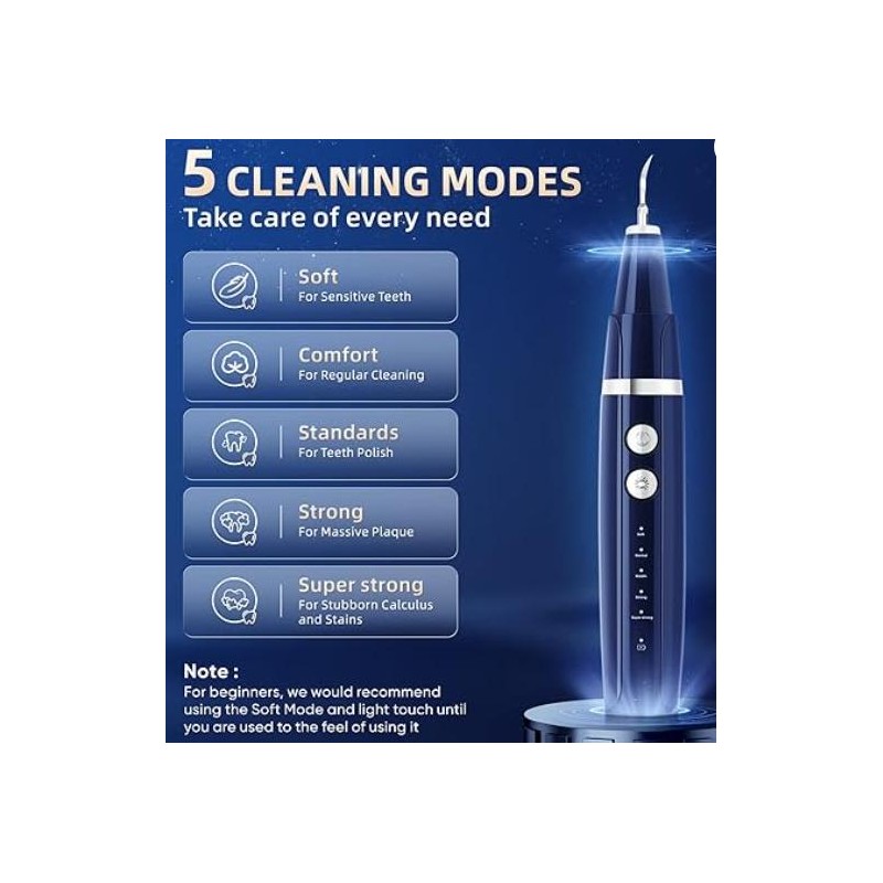 Plaque Remover for Teeth - Tartar Remover for Teeth, Dental