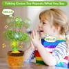 EMOIN Dancing Cactus Toys Three buttons Cactus Toys Repeats What