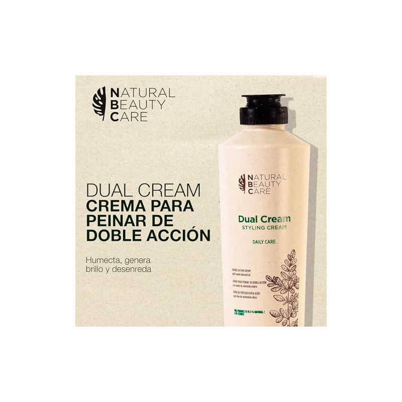 NATURAL BEAUTY CARE Dual Cream Crema Cabello Doble Acción con