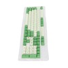 Keyboard Keycaps 108 Keys Matcha Green Theme PBT Material OEM