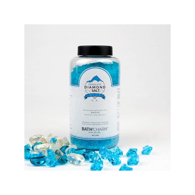 Bath Charm Himalayan Diamond Salt 1.2KG bath salt, white salt