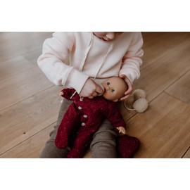 Götz 2520567 Muffin Baby Jubilee Doll - 33 cm Baby Doll with Grey Sleeping Eyes, No Hair and Soft Body - Soft Body Doll in 4-Piece Set