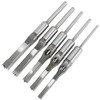 TINVHY 7PCS Woodworking Square Hole Tenon Bits Hole Saw Tenon