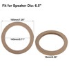 X AUTOHAUX Inner Baffle Universal Wooden Car Speaker Subwoofer Mounting