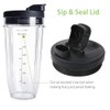24OZ Blender Cup for Nutri Ninja Blender Cup with Lid