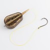 Alwonder 4pcs Carp Fishing Feeder Made by Zinc Weights 20g
