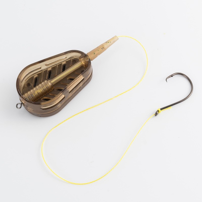 Alwonder 4pcs Carp Fishing Feeder Made by Zinc Weights 20g