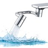 1080° Rotating Faucets Extender, 2 Modes Rotatable Faucet Aerator Extension