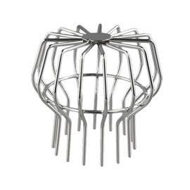 Metal Gutter Guard, Stainless Steel, Downpipe Protection, Gutter Protection, Downpipe Protector Leaf Strainer, Expandable Filter Screen, Leaf Screen to Stop Moss, Mud, Mud, Balls (110#)