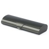 Marsrut Slim Eyeglass Case, Metal Aluminum Eyeglass Hard Shell, Thin