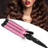 3 Barrel Curling Iron Wand Adjustable Hair Curler Waver Crimper