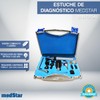 MEDSTAR | Estuche de diagnóstico universal con Otoscopio y Oftalmoscopio