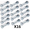 Home Pride Set of 16 Slotted Locking Mobile Home Anchor