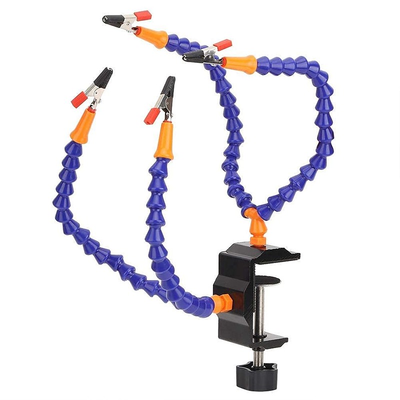Octopus Clamp Circuit Board Fixing Tool Desk Clamp Flexible Arm