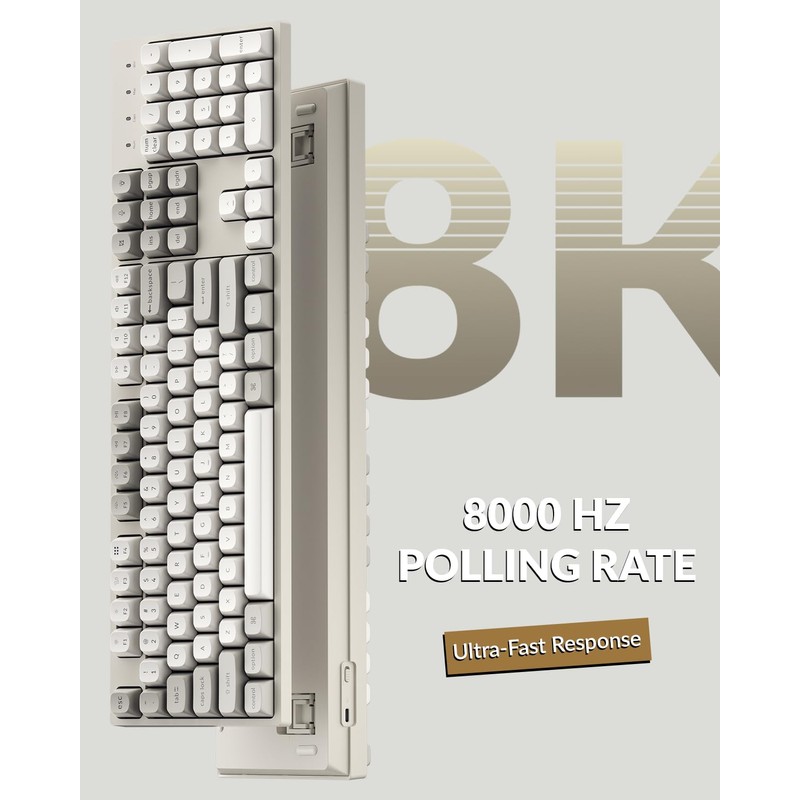 Keychron C2 Pro Wired Mechanical Keyboard with 8K Hz Polling