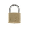 Yale YE1/120/1 Brass Padlock, Brass, 35/35 mm