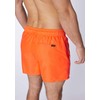 CHIEMSEE Swim Shorts with Label Symbol and Pockets, Shock Orange