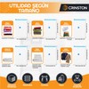 CRINSTON Empty Clothes Bags – Pack of 6 – 100