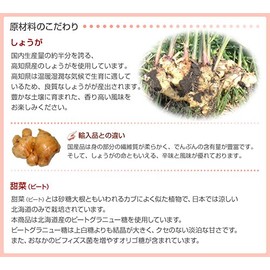 General Medical Ginger Hot Water, 3 Bag Set (1 Bag, 0.7 oz (20 g) x 6 Packets, Ginger Hot Water