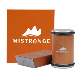 MistRange Kitchen Knife Sharpener with 15° & 20° Magnetic Angles, Professional Rolling knife Sharpener for Chefs, Ceramic & Stainless Steel Blades, Easy to Use Gift for Home Cooks