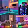 USB Power DC5V RGB+IC LED Strip Light,5m Tape Light with