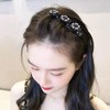 8 Pieces Of Crystal Hair Clips, Girls Hair Accessories, Bangs