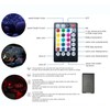 AZIMOM Car Use Bluetooth 6W RGBW LED Fiber Optic Lights