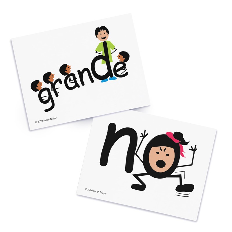 SnapWords® Spanish Teaching Cards (List 1)