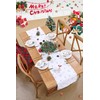 White Faux Fur Table Runner 13 x 108 inch Long