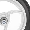 7in Disabled Front Wheel Aluminum Alloy Non Slip Polyurethane Tire