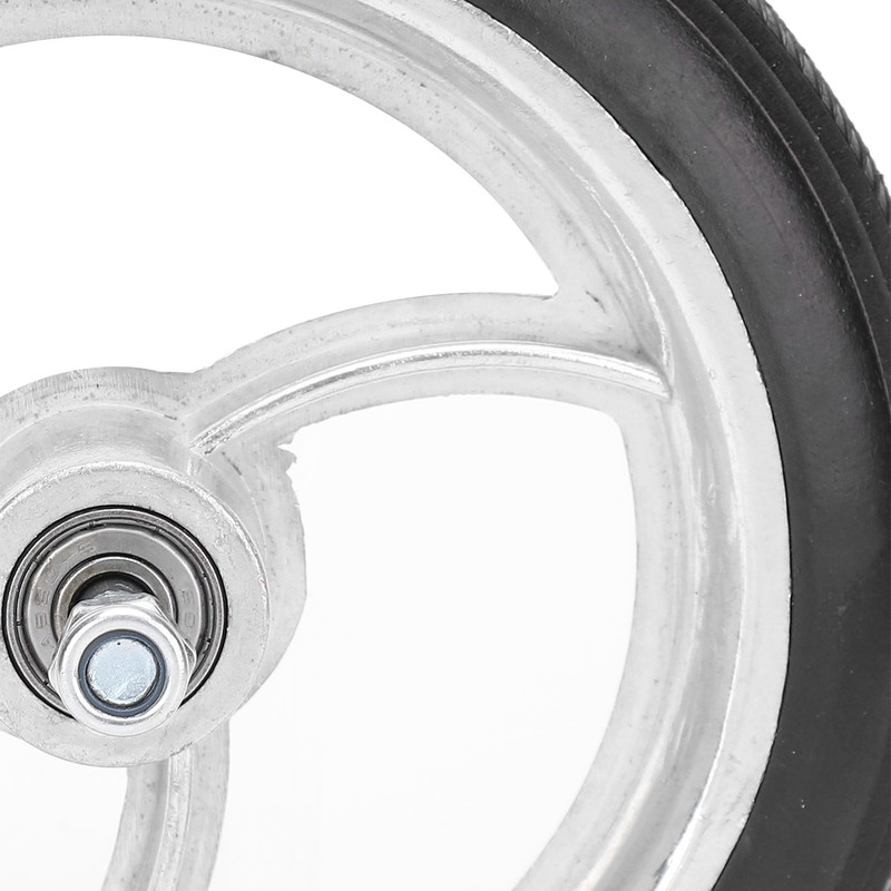 7in Disabled Front Wheel Aluminum Alloy Non Slip Polyurethane Tire