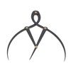 Eyebrow Ruler Multifunctional Stainless Steel 3 Point Positioning Ruler for