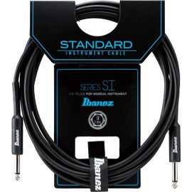 Ibanez SI10 Standard Guitar Bass Cable for Musical Instruments 10ft Straight to Straight Plug