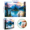 Blueforest Moraine Lake Puzzles for Adults 1000 Pieces, 27.5x19.7 Inch