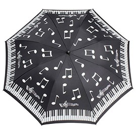 Piano Notes Folding Umbrella