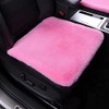 SPANICE 3 pcs/Set Car Seat Covers Fluffy Wool Car Interior