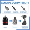 Keyless Chuck 1.5-13mm Thread 1/2" 20UNF Drill Accessories with SDS