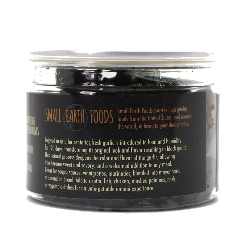 Fermented Black Garlic-Peeled