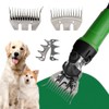 Lucky Farm Sheep Shears Blades Curved Wool Shearing Comb and