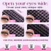WENDY Cluster Eyelash Extensions Wispy Individual Eyelashes 10-18MM D Curl