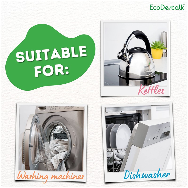 EcoDescalk Universal ecological concentrate (9 descaling processes). 100% natural descaler.