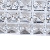Crystal Tissue Dispenser Elegant Crystal Napkin Holder Decorative Facial Tissue