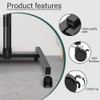 BFTOU Rolling TV Stand with Wheels for 32-55Inch Screens up
