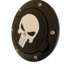 Punisher Skull in 3D Black w White For Jeep Wrangler