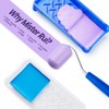 Mister Rui 2" Paint Roller Set, 2" Microfiber Fabric Cover*3,