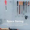 MAIXINNEW 50 Pcs Peg Board Shelving Hook Metal, Pegboard Accessories