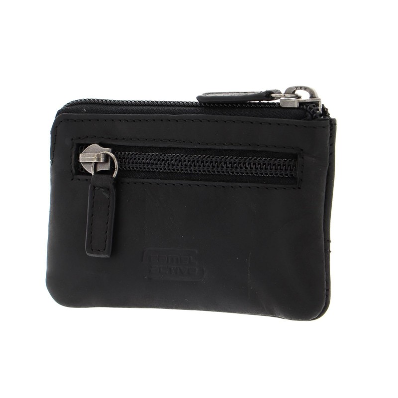 camel active Vietnam Key Case, 10 cm, Black (Schwarz)