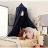 THREENTDAY Bed Canopy, Round Dome Mosquito Net Indoor Outdoor Castle